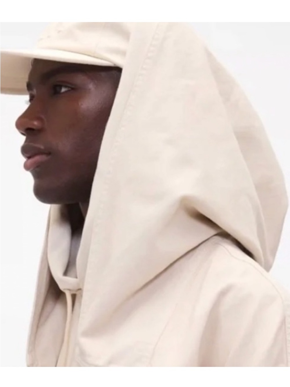 Gap X BEIS Women’s Hooded Jacket in Beige - Picture 3 of 6